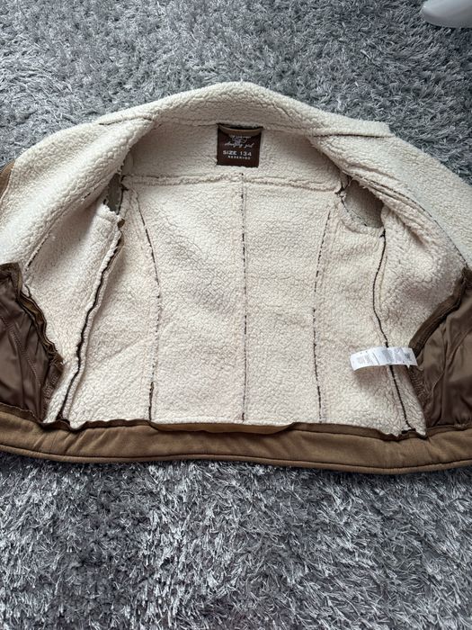 Шубка косуха для дівчинки reserved 134