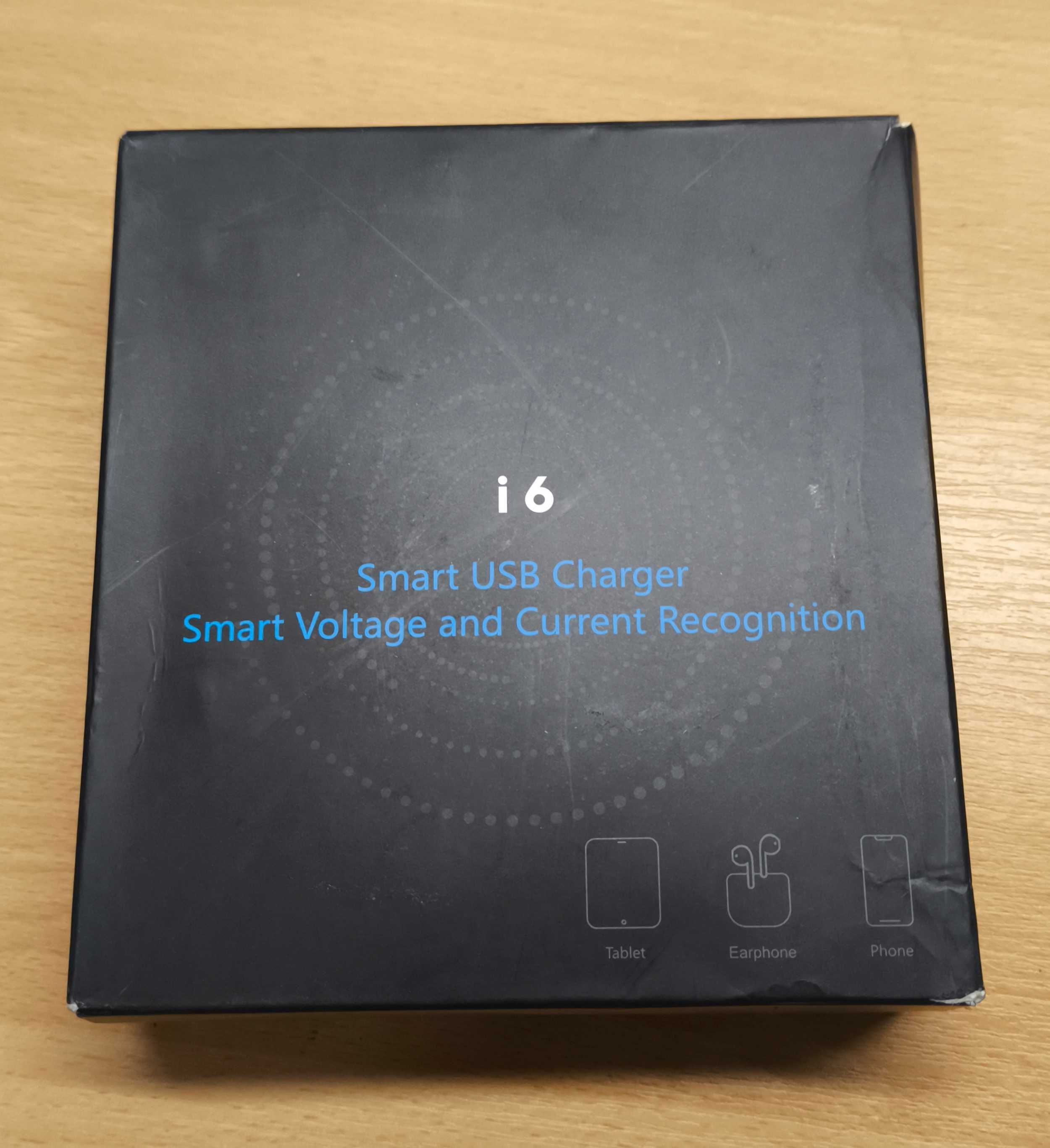 Ładowarka USB A wielofunkcyjna ładowarka USB 8-portowa biała [2265]