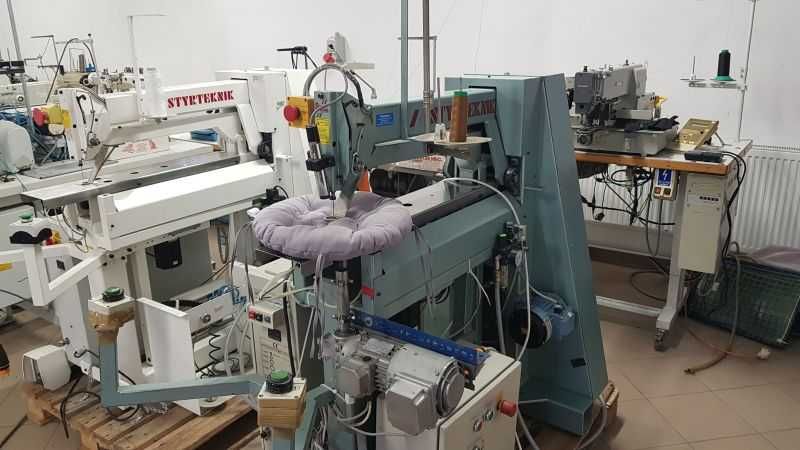 Maszyny szwalnicze pikowarka pikowanie kółka kreski HECTOR STYRTEKNIK