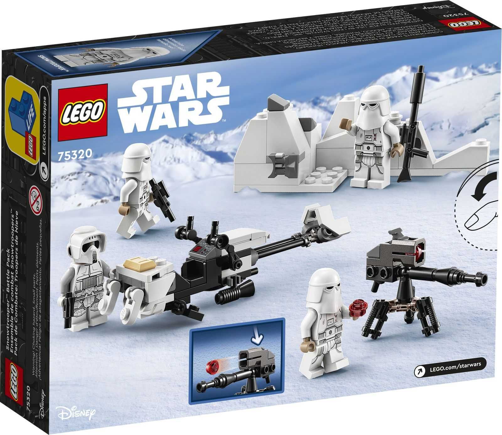 LEGO® 75320 Star Wars - Zestaw bitewny ze szturmowcem śnieżnym