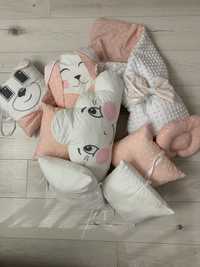 Комплект ліжечка малюка подушечки, ковдра для лю