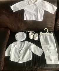 Komplet dla chłopca na chrzest (ubranko, strój)