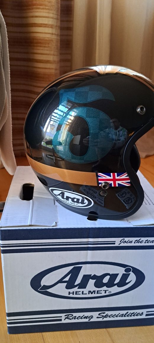 Capacete Arai Freeway Classic Union - Novos