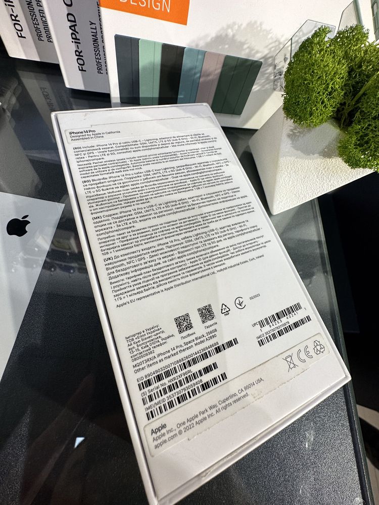 Apple iphone 14 pro 256 gb space black айфон не 128 512 midnight