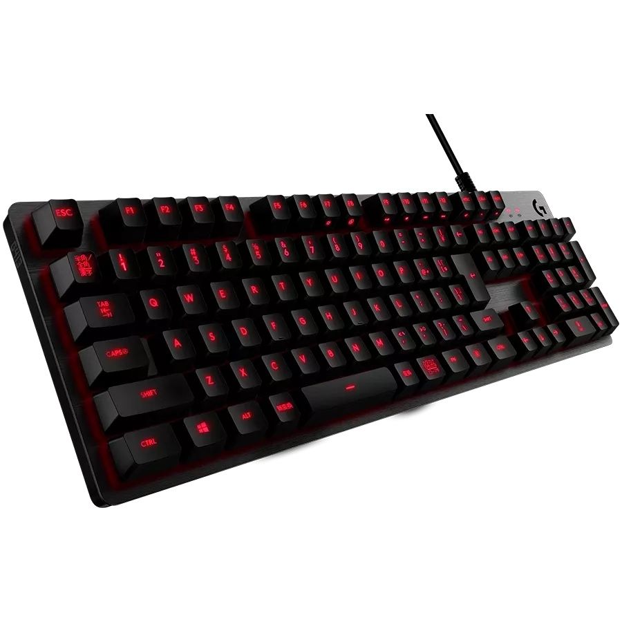 Клавіатура Logitech G413 Mechanical Gaming Keyboard - CARBON - RED LED