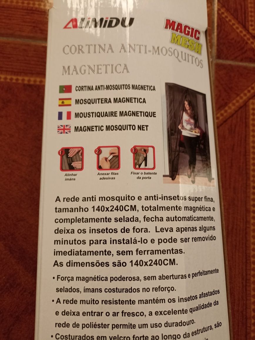 Cortina anti mosquito