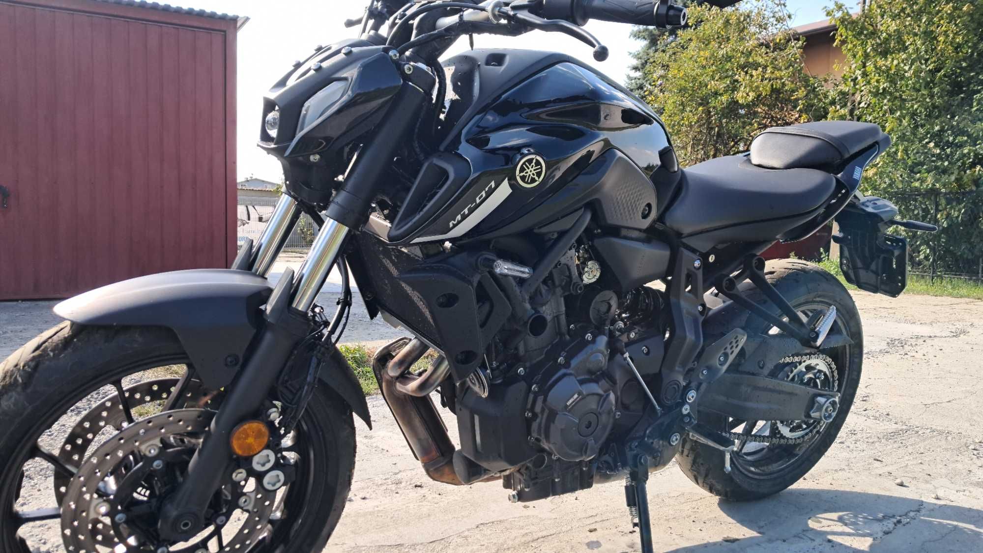 Yamaha mt 07, pierwszy właściciel,  przebieg 664 km JAK NOWY A2