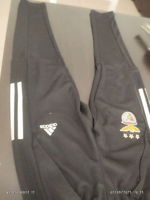 Calças do Benfica criança também de 7 e 8