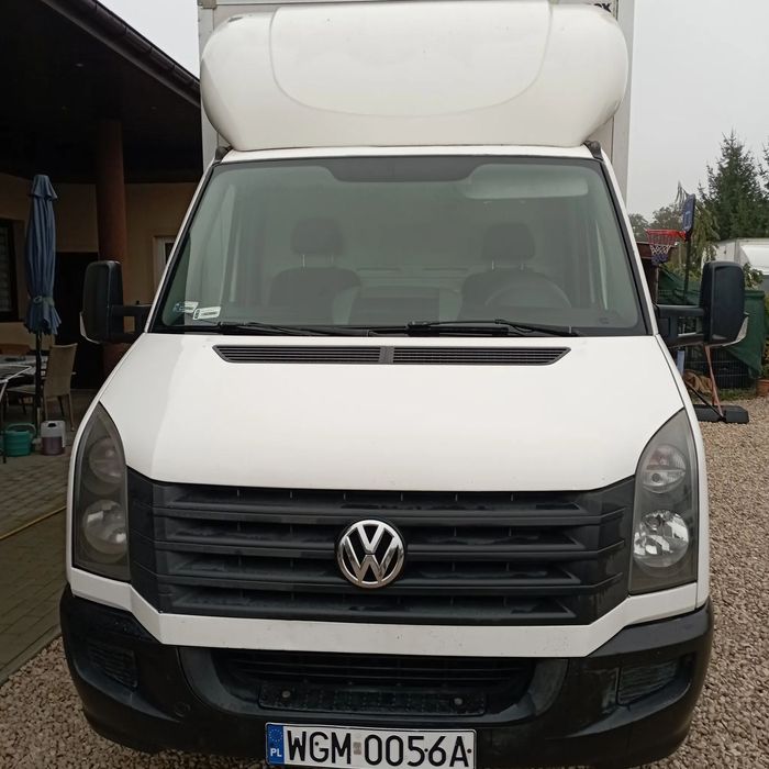 Volkswagen CRAFTER  Volkswagen Crafter kontener z windą