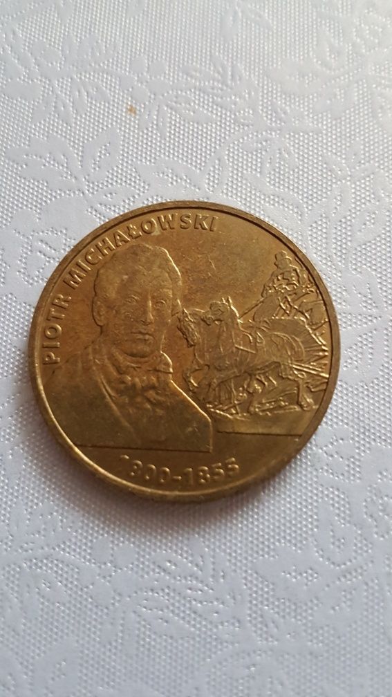 Moneta 2 zł okolicznościowa Piotr Michałowski.