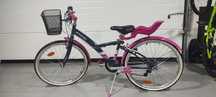 Bicicleta de menina Decathlon roda 24'