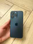 iPhone 15 Pro Max 256 ГБ Blue Titanium (Moyo, чек, гарантія,акум 100%)