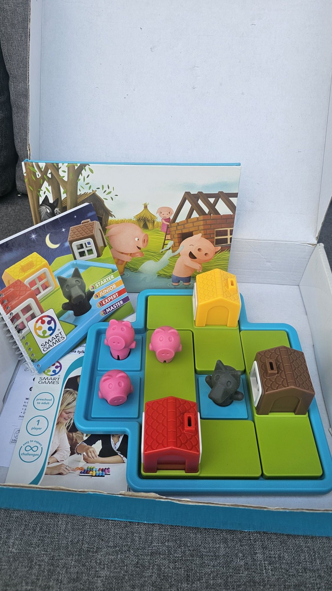 Smart Games gra Trzy małe świnki