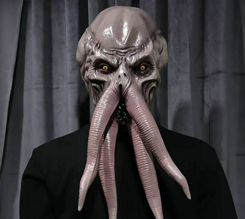Máscara Cthulhu Baldur's Gate Monstro Polvo Lula