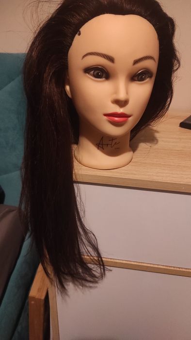 Główka fryzjerska ok 55cm nowa