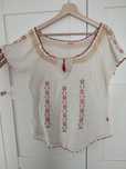 Object bluzka folk Boho S/M lekka mgiełka, styl grecki