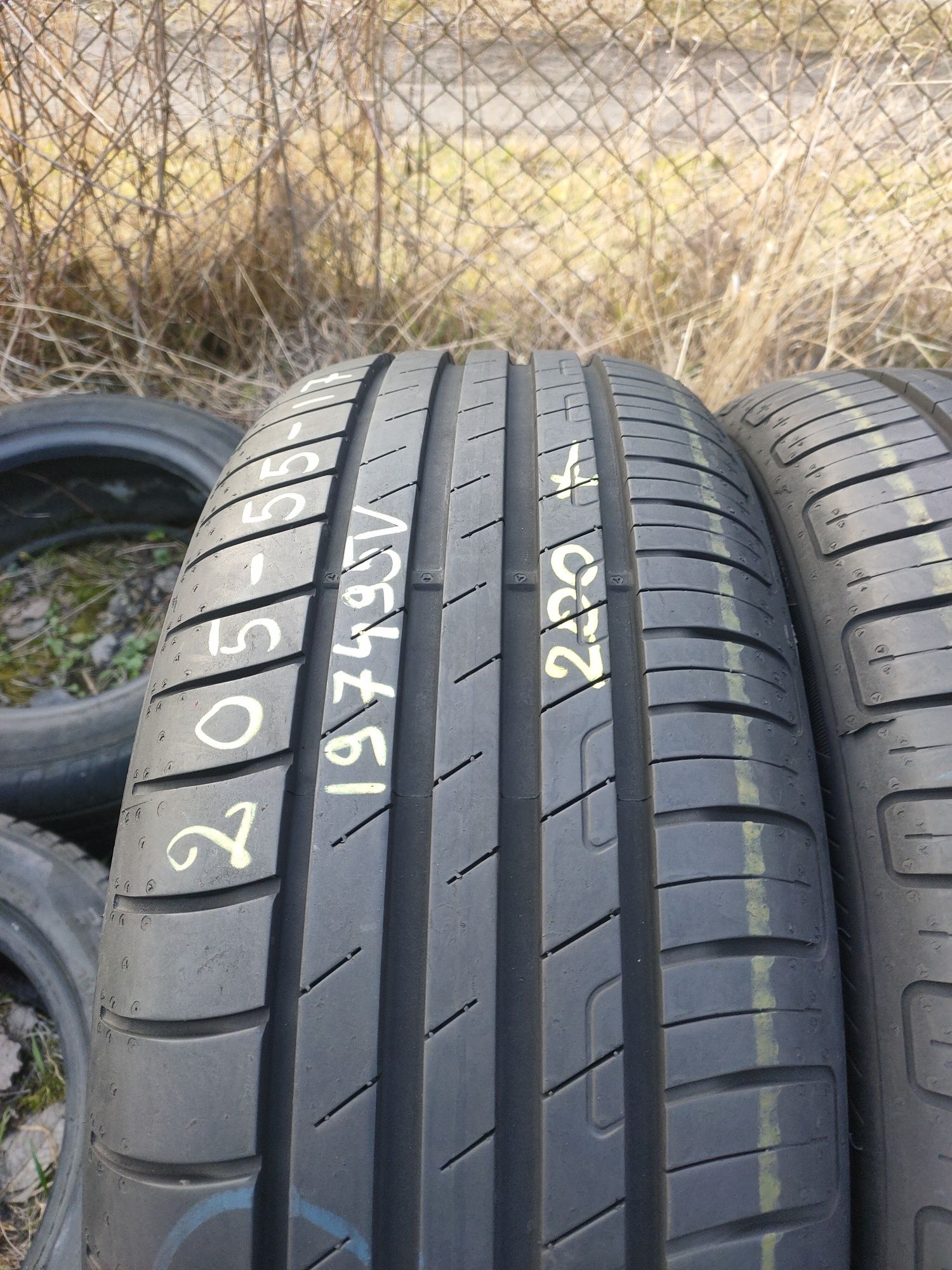 2x 205/55R17 GoodYear EfficientGrip 2019r 7.4mm FAKTURA Gwarancja ADIG
