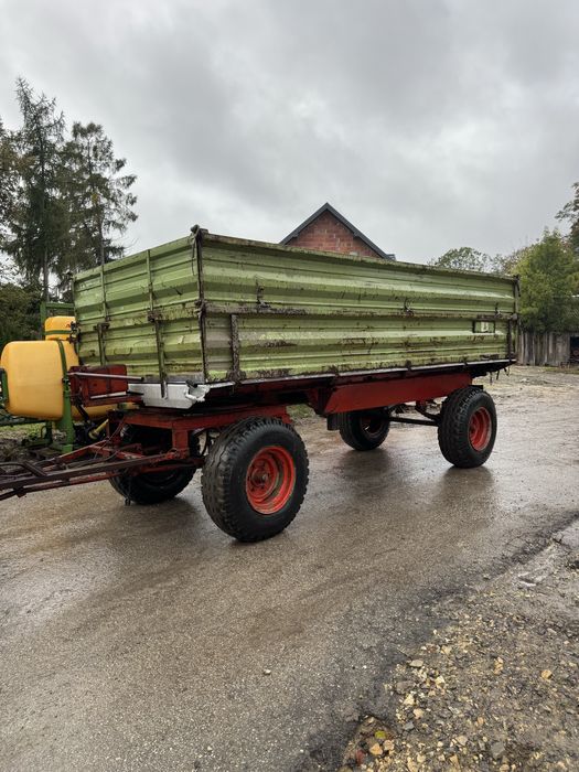 W ofercie przyczepa Rolnicza Niemieckiej Produkcji Diedam  8t