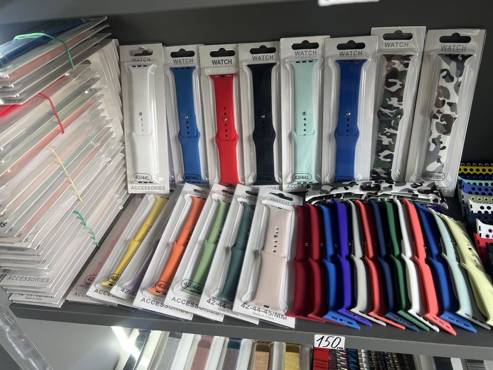 Ремешок,ремінець Silicone для Apple Watch 38/40/41/42/44/45
