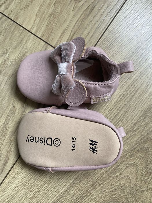 Płaszczyk dziewczęcy 56 Lukrecja + buciki 14/15 H&M na chrzest