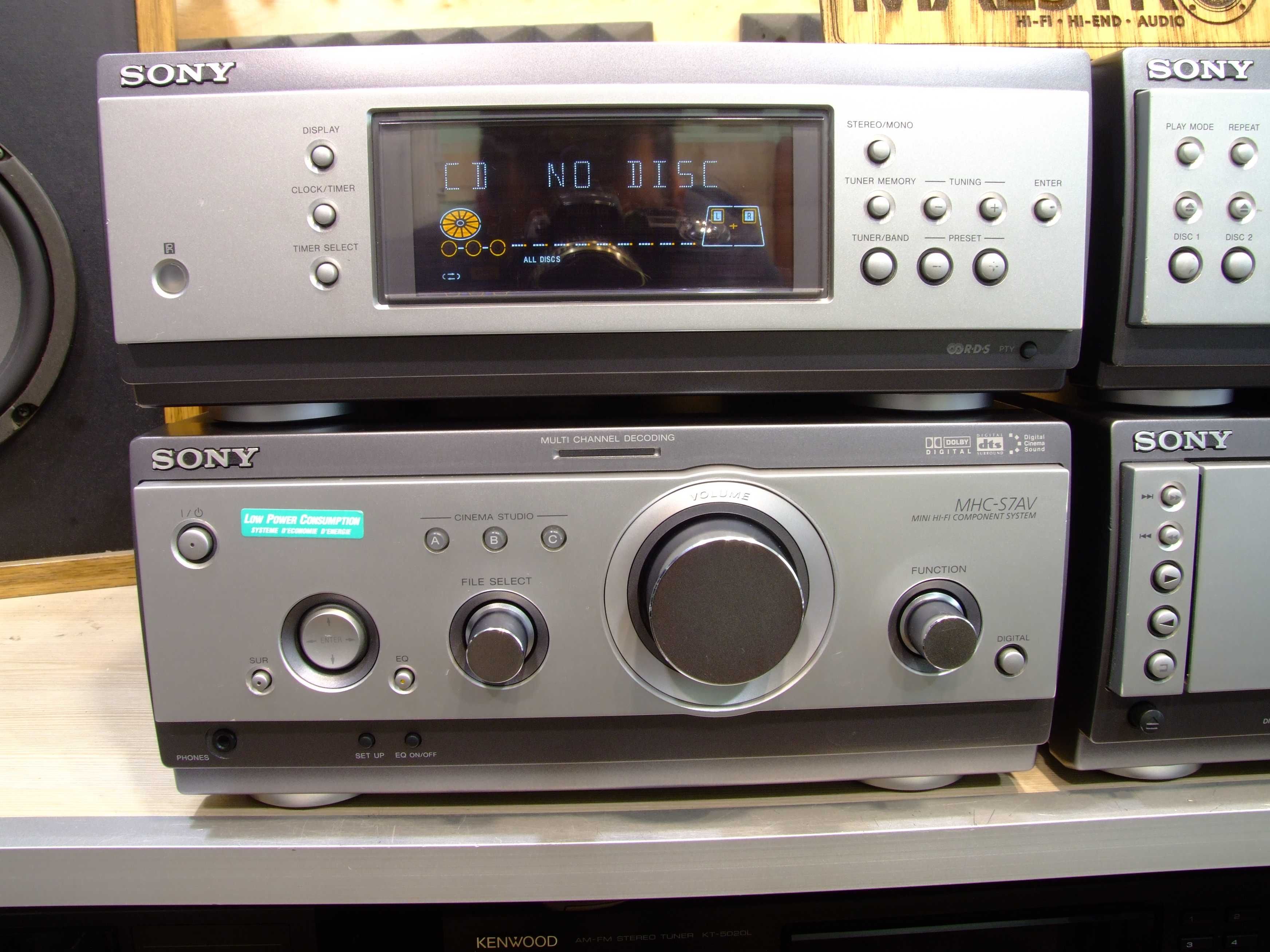 Mini Hi-Fi система Sony MHC-S7AV. Без передплати