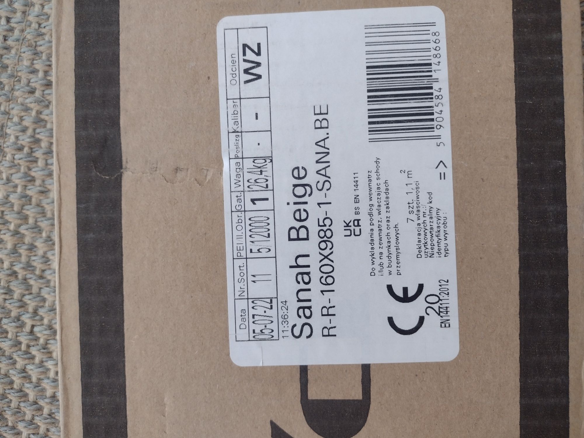 Gres szkliwiony Sanah Beige 16x98.5