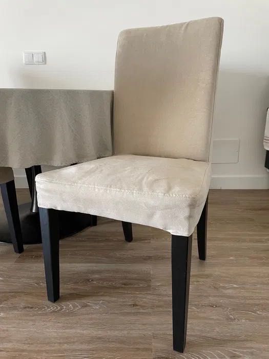 Cadeira de jantar conjunto com 6