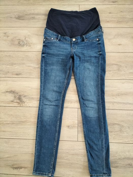 Jeansy ciążowe h&m s