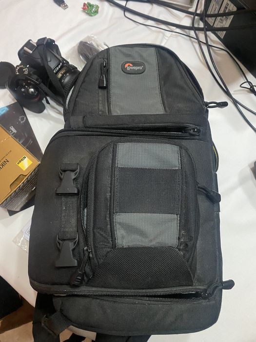 Nikon D3200 com objetiva e acessorios