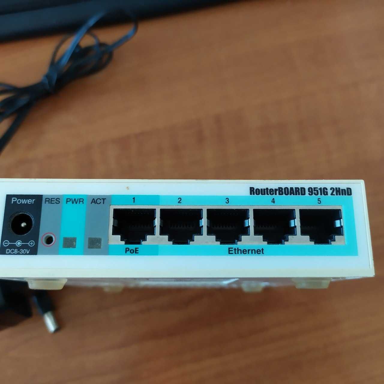 Роутер (маршрутизатор) MikroTik RB951G-2HnD