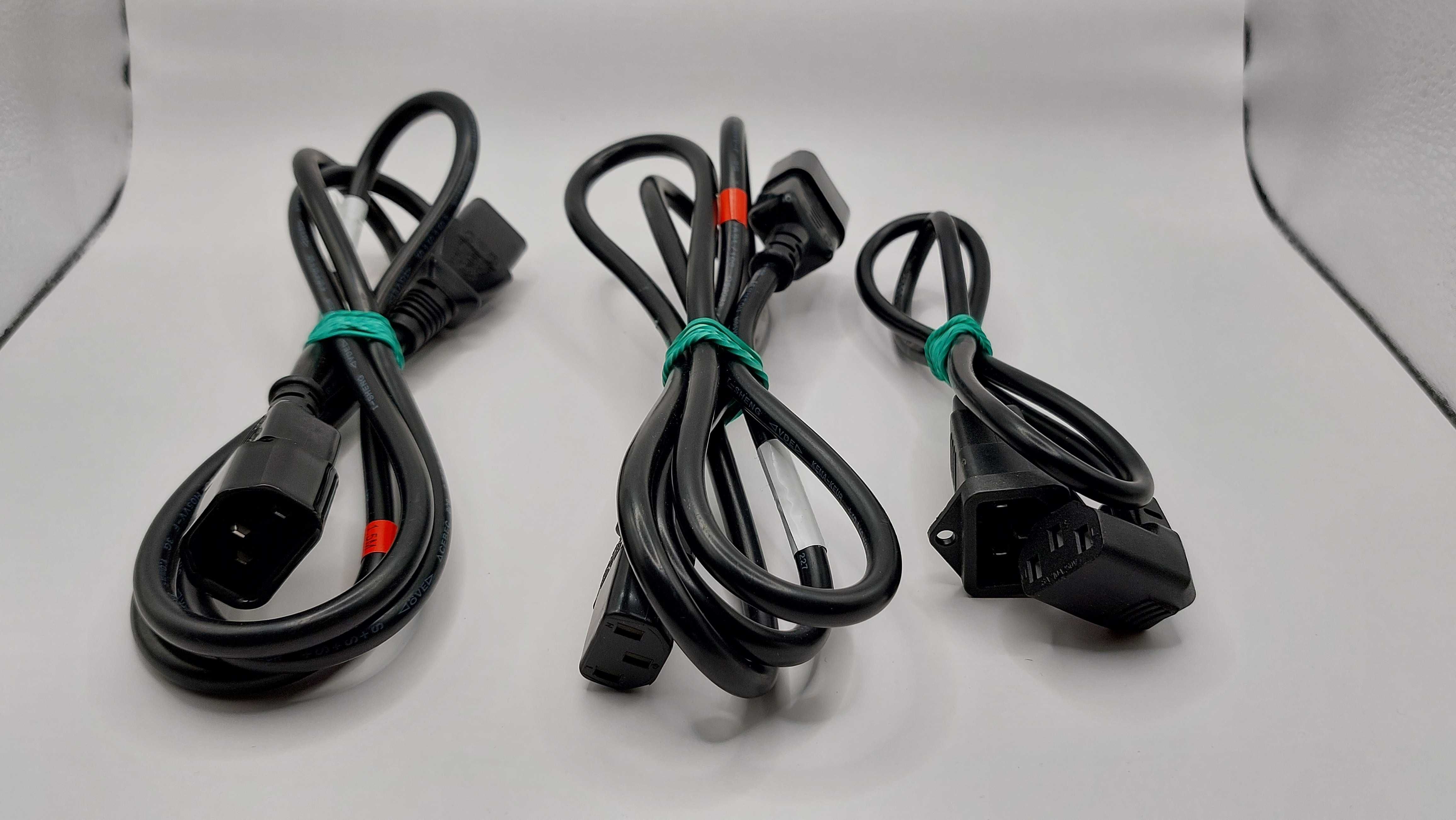 Kabel zasilający przedłużający IEC320 C13 / C14