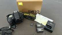 Nikon D610 stan BDB, 38tys, 128GB, komplet pudełko ładowarka 2 baterie