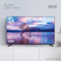 Телевизор HIPER SmartTV 50" QLED 4K QL50UD700AD Новый!