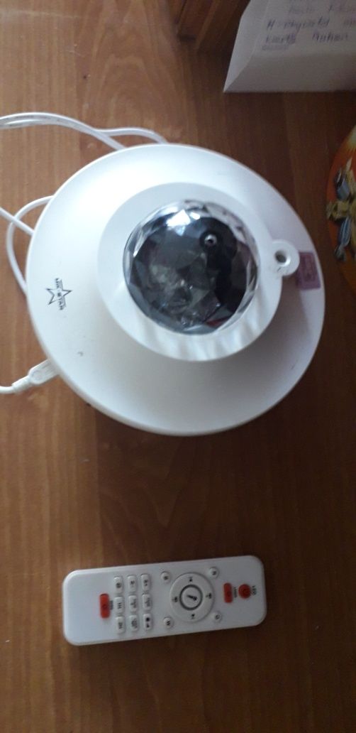 Projektor lampka nocna,glosnik