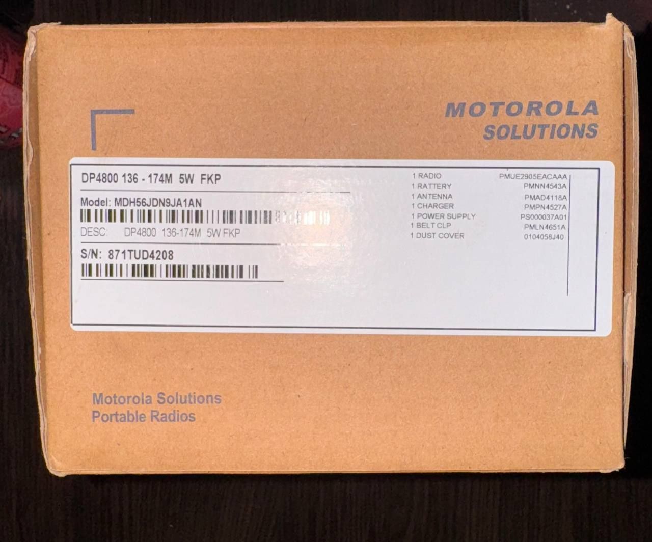 Радіостанція Motorola dp4800