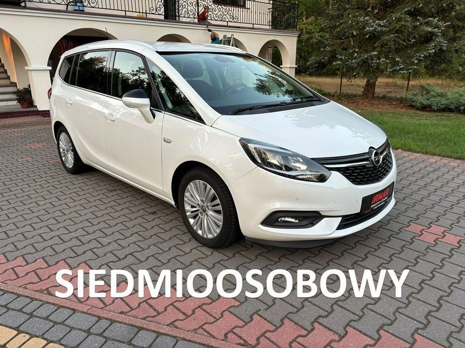 Opel Zafira 1.4 turbo 140 KM 7 foteli Kamera cofania CarPlay Android