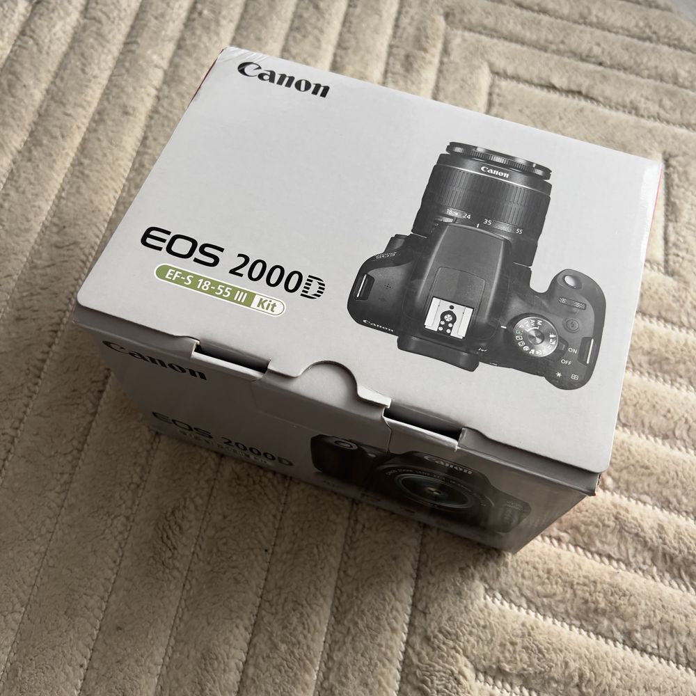 Canon EOS 2000D + Obiektyw 18-55