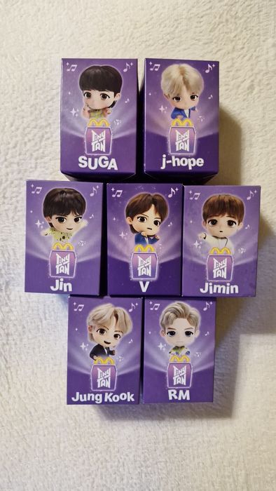 БТС, BTS, Макдональдс, Tiny Tan