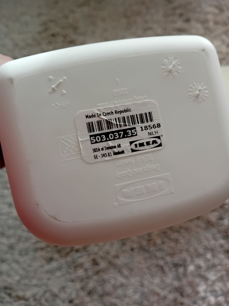 Ikea sunnersta pojemniki białe