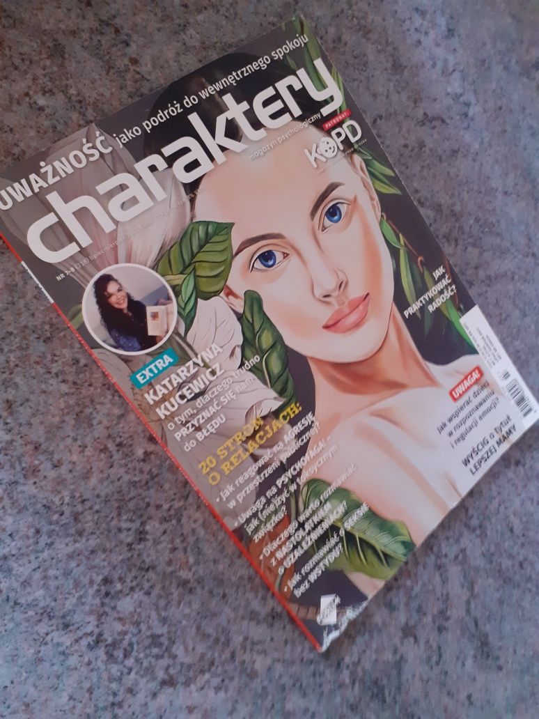 Czasopismo Charaktery numery  8,10/2022 + 2,6,7-8/2023 ZESTAW 5 sztuk