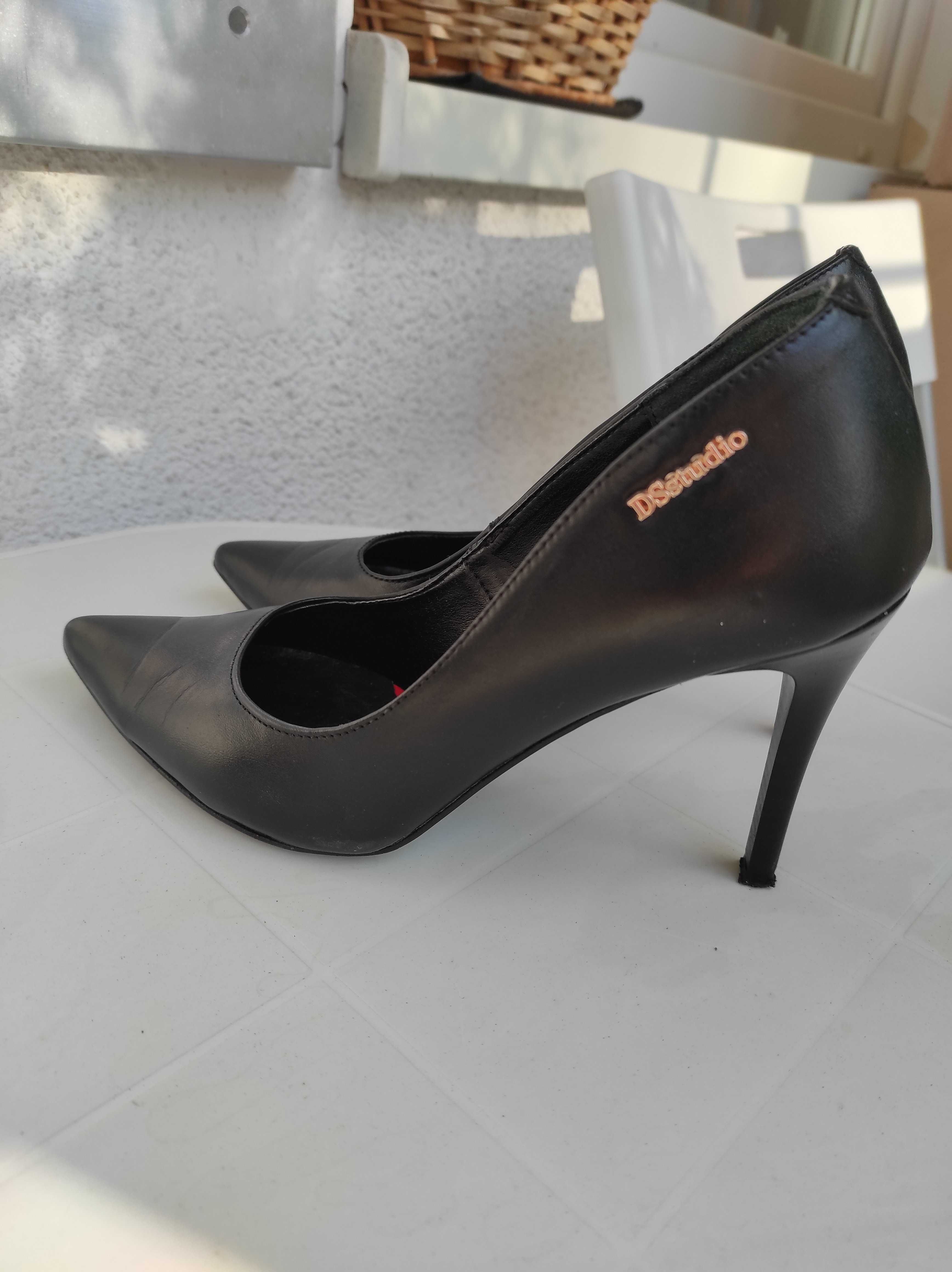 Buty damskie szpilki czarne rozmiar 36