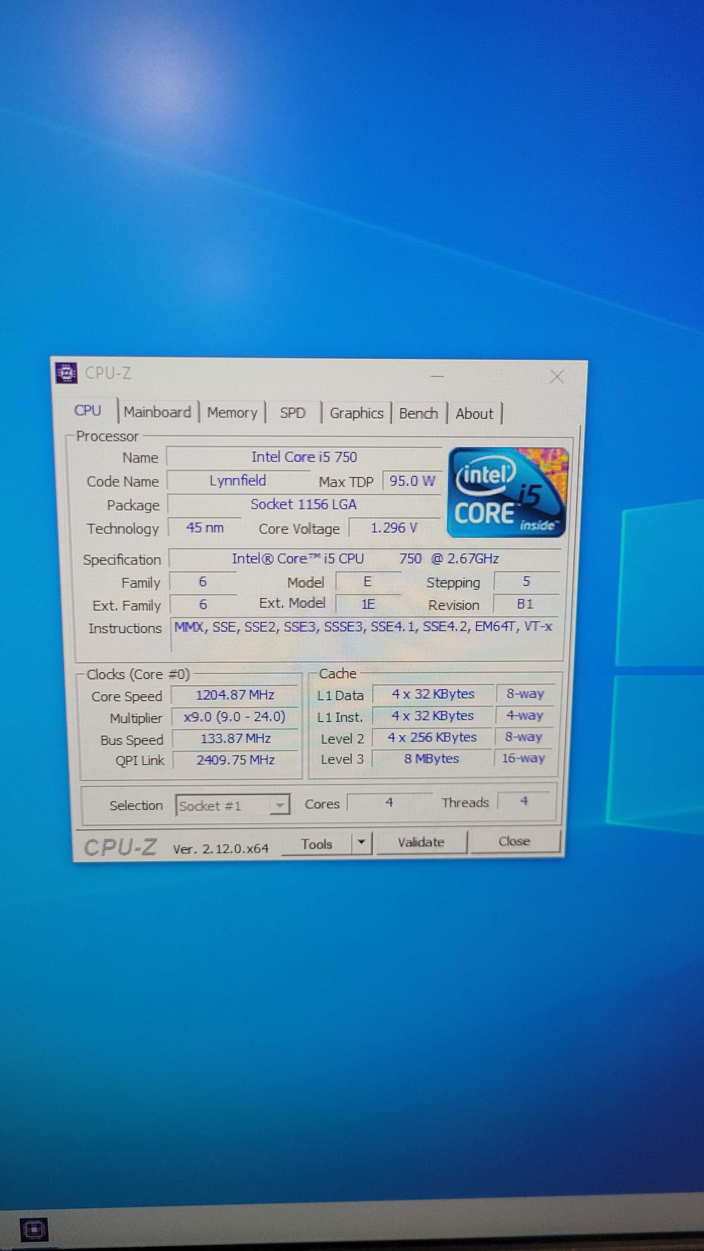 Desktop usado (intel CPU)