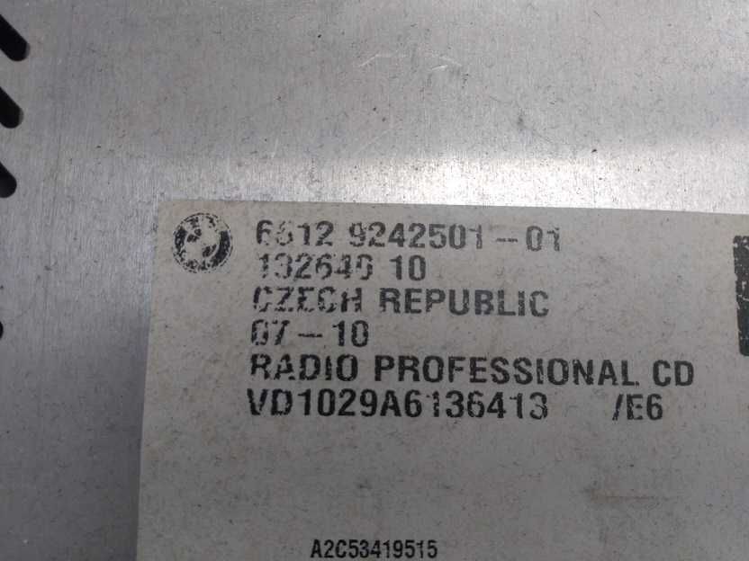 Radio CD Professional BMW E90 E91 E92