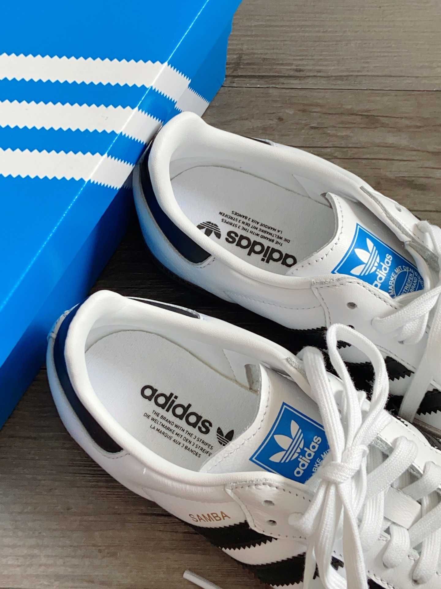 "Mazu Bless You"/buty/damskie*super*tanie/adidas*samba*0G*białe/r.40