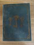 Caixa de Armazenamento Decorativa em Forma de Livro Vintage Azul