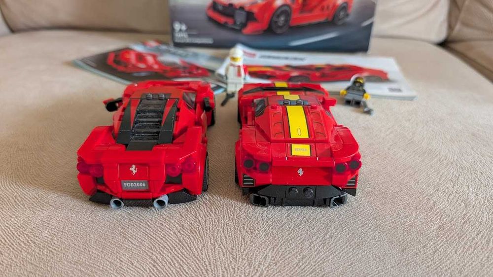 Lego Speed Champions 76895 Ferrari F8 e 76914 Ferrari 812