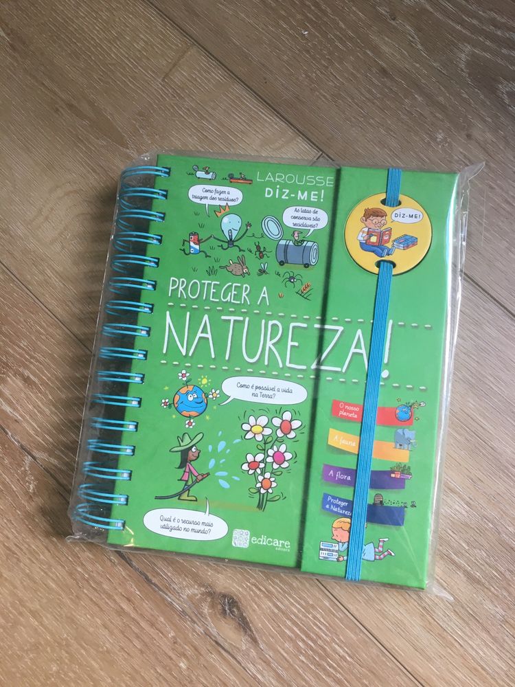 Livro novo “Proteger a natureza” da coleção Larousse Diz-me