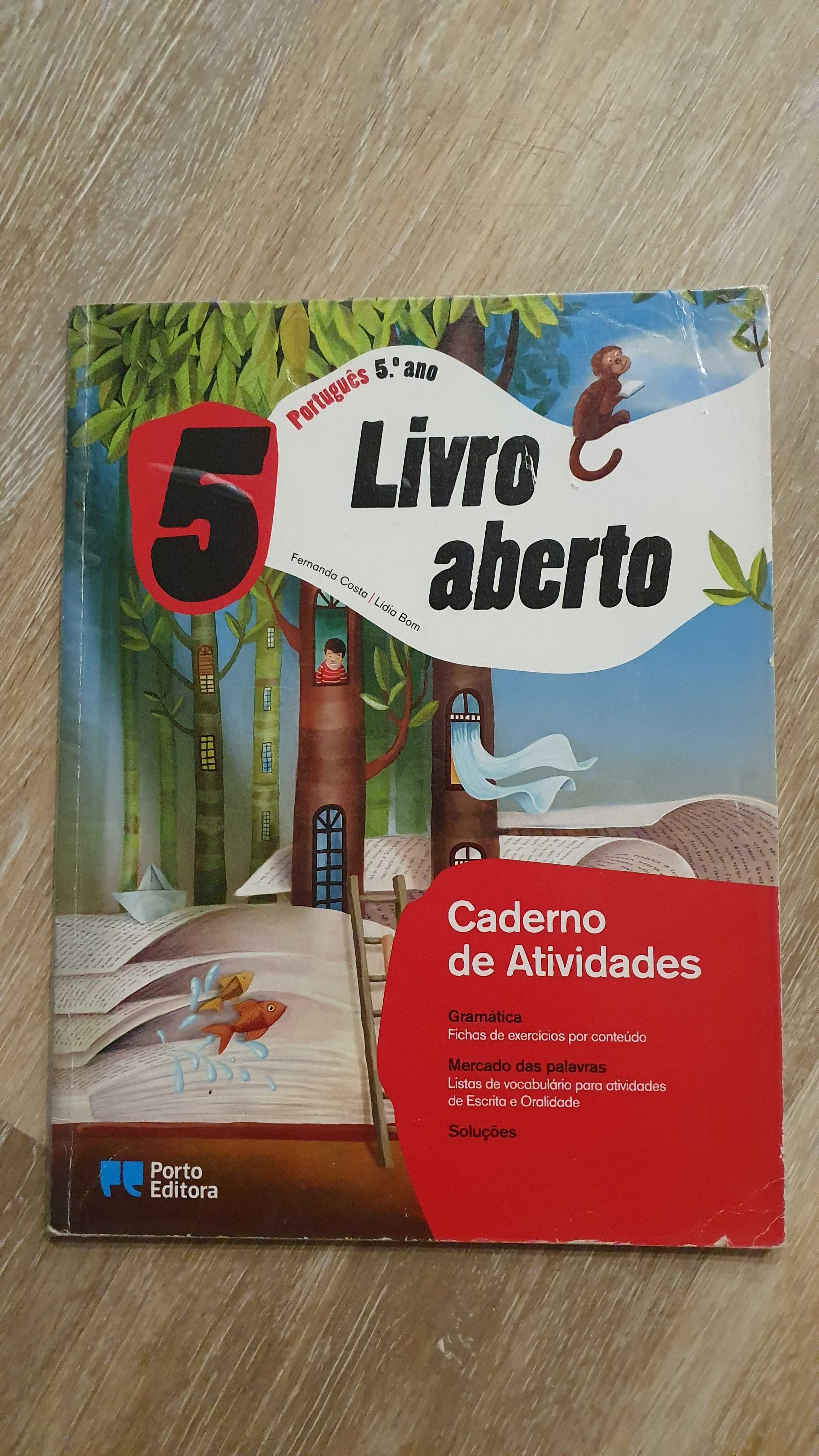 Livros exercicios 5o ano - várias disciplinas