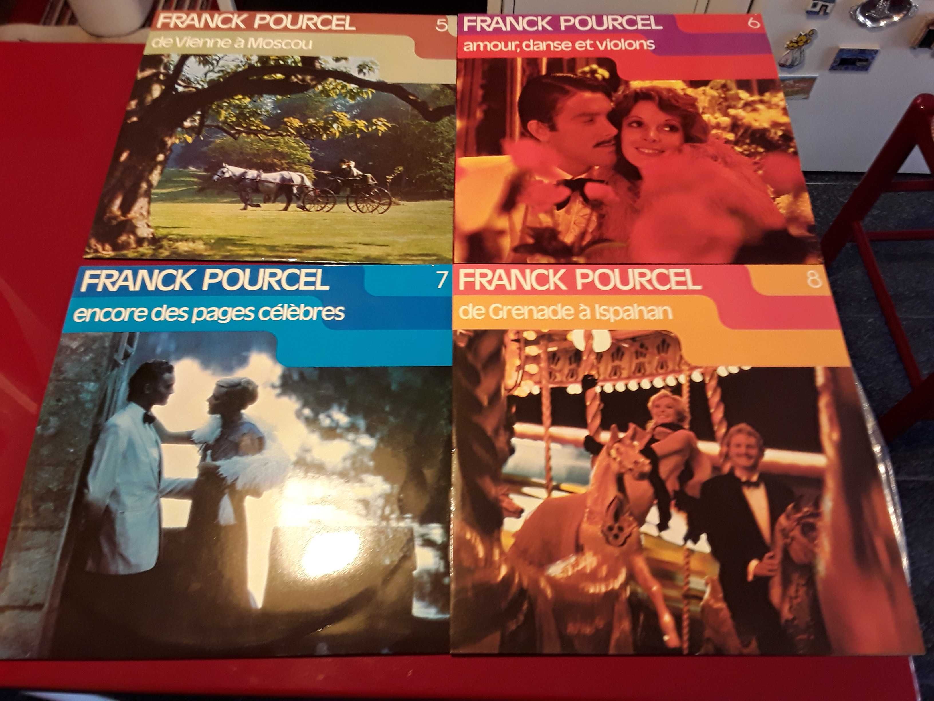 Colectânea de LPs Vinil de Frank Pourcel - 8 Discos + 1 Oferta