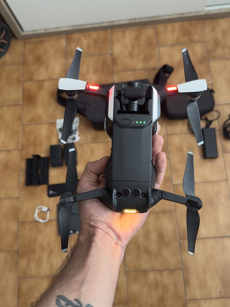 Troco/Vendo Drone Dji Mavic Air combo 4k UltraHD c/extras